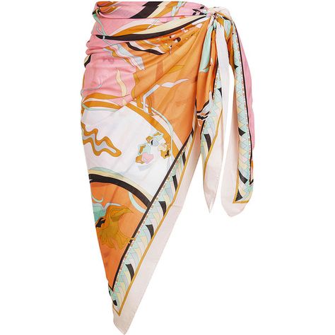 Emilio Pucci Printed Cotton Sarong (355 AUD) ❤ liked on Polyvore featuring swimwear, cover-ups, pink, pink sarong, cotton cover ups, print swimwear, emilio pucci swimwear and sarong cover ups Pucci Swimwear, Cotton Swimwear, Swimwear Sarong, Pink Sarong, Instagram Model Outfits, Curly Hair Accessories, Pucci Print, Pink Swimwear, Outfit Png