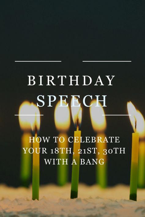 The key to giving a great birthday speech, as ever, is to make it relevant and appropriate. And, where possible to sprinkle a little magic to ensure that your speech is remembered for all the right reasons. Birthday Speech For Friend, Birthday Toast Speech, Birthday Speech For Myself, 60th Birthday Speech, Speech Writing Tips, Birthday Speech, Toast Speech, Birthday Toast, Speech Writing