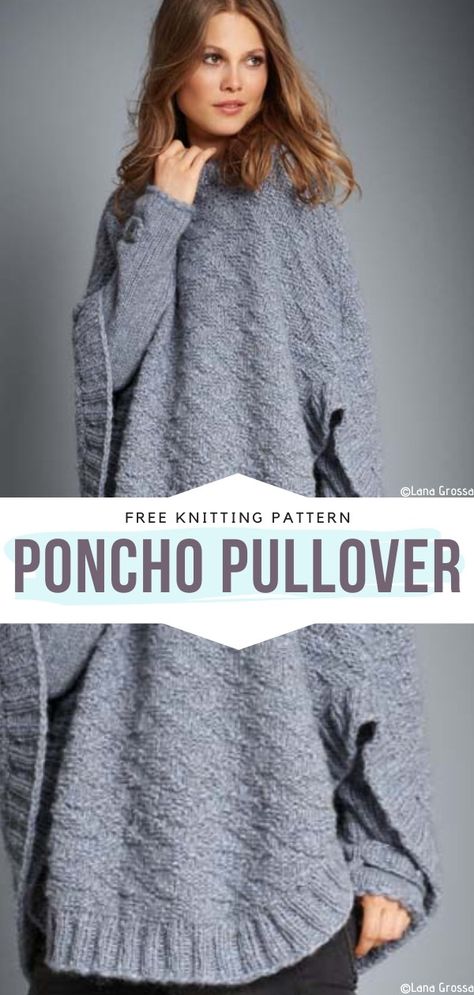 Spiced Up Simplicity Ponchos Free Knitting Patterns Poncho Knitting Patterns Women, Poncho Knitting Patterns Free, Knitted Poncho Patterns Free, Poncho Sweater Pattern, Cape Pattern Free, Easy Poncho Knitting Pattern, Knitted Cape Pattern, Knitted Ponchos, Knit Wrap Pattern