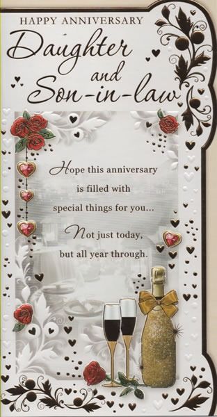 Happy Anniversary Daughter And Son-in-Law 25th Wedding Anniversary Quotes, 25th Anniversary Wishes, 25th Wedding Anniversary Wishes, 25th Anniversary Card, 50th Anniversary Card, Wedding Wishes Quotes, Wedding Anniversary Greetings, Wedding Anniversary Greeting Cards, Champagne Celebration