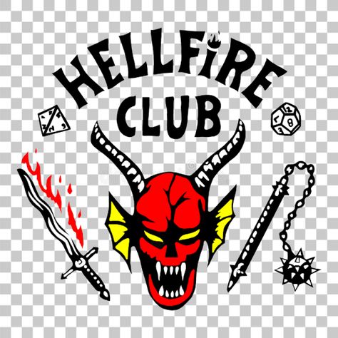 Hell Fire, Idee Cricut, Hellfire Club, Projets Cricut, Image Svg, Stranger Things Season, Cricut Joy, Vinyl Cut, Silhouette Art