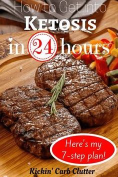 Need to Know How to Get Into Ketosis in 24 Hours or Less? Here's my 7-Step Fasting Plan to Get You There as Fast as Possible! Low Fat Diet Recipes, 1200 Calorie Diet Meal Plans, Fasting Plan, Keto Fast, Ketosis Diet, Ketogenic Diet Meal Plan, Ketogenic Diet Plan, Egg Diet, Diet Help