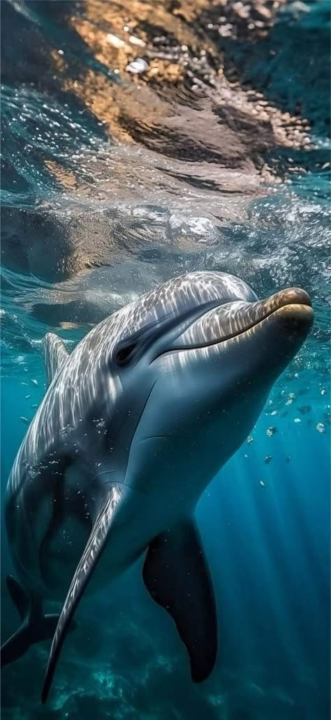 Sea Life Wallpaper, Funny Dolphin, Dolphin Images, Dolphin Photos, Dolphin Painting, Green Dolphin, Dolphin Art, Wild Animals Pictures, Beautiful Sea Creatures