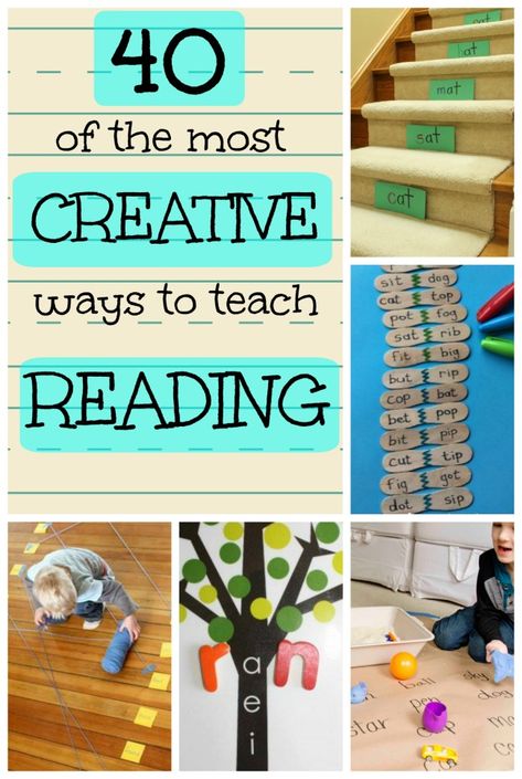 Crazy fun and creative ways to teach kids to read! This step by step post makes learning to read easy and fun! Literacy Through Play, Letter Ideas Design, Letter Ideas For Best Friend, Letter Ideas For Boyfriend, Play Based Learning Kindergarten, Learning To Read Games, Teaching Kids To Read, Reading Games For Kids, Teach Kids To Read