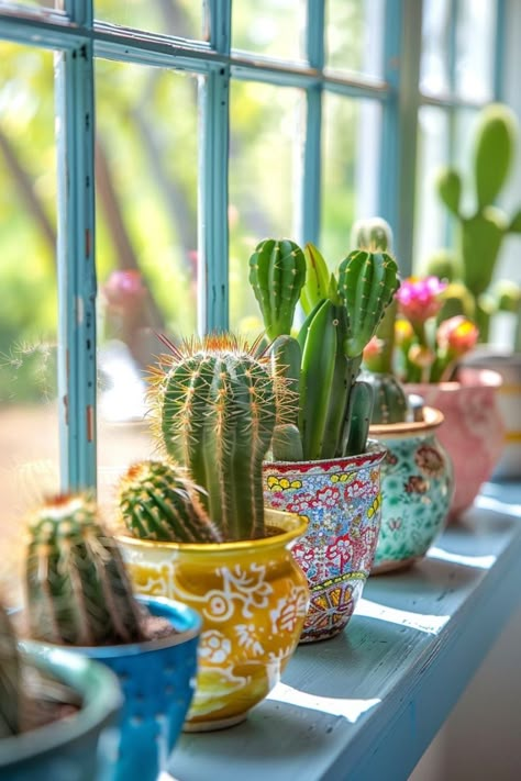 Cactus Species, Indoor Cactus Plants, Kinds Of Cactus, Cactus Ideas, Cactus House Plants, Cactus Water, Potted Cactus, Indoor Cactus, Cactus Types