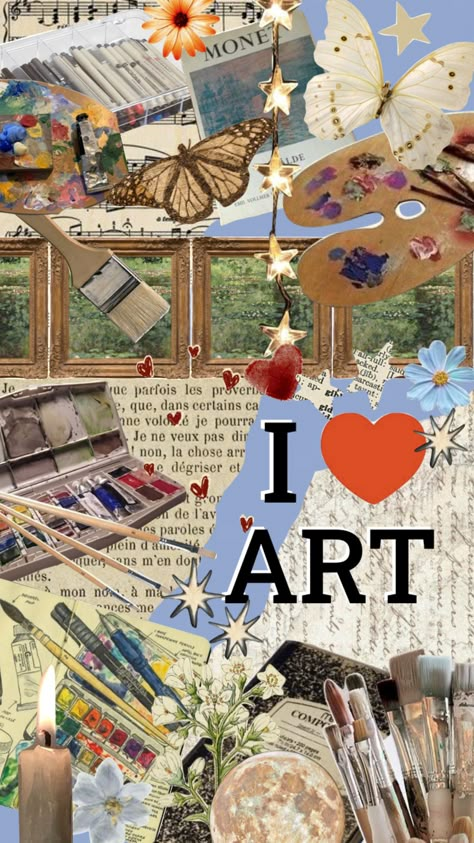 Artist Boards Ideas, Drawing And Collage Mixed Media, Artist Aesthetic Collage, Art And Design Aesthetics, Mood Board Inspiration Art, Artistic Vision Board Art, Sara Aesthetic Core, Aesthetic Drawing Collage, Artist Collage Wallpaper