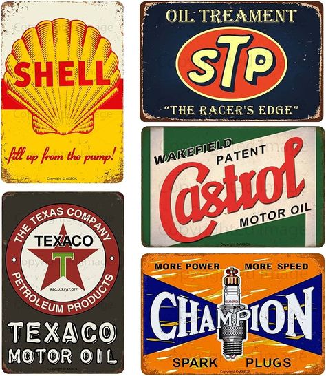 Atelier Automobile, Man Cave Shop, Vintage Garage, Cool Garages, Garage Man Cave, Auto Poster, Retro Tin Signs, Garage Signs, Pub Decor