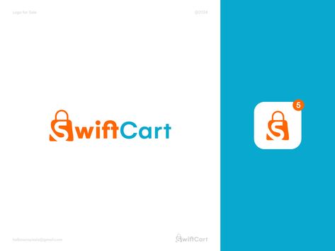 SwiftCart E-commerce Brand Logo Identity by Md Rezaul | Logo & Branding Specialist E Commerce Logo Design Ideas, E Commerce Logo Design, E Commerce Logo, Logo Elements, Logo Identity, Identity Design Logo, Floral Phone Case, Identity Logo, Site Design