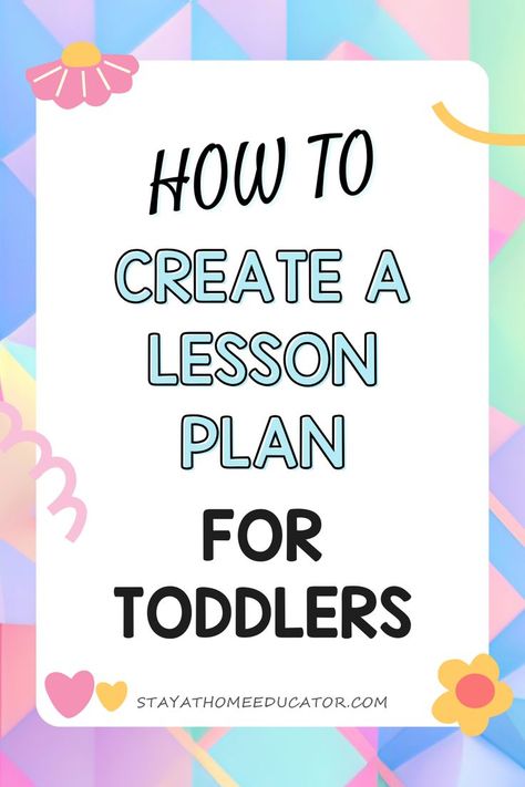 How to Create Lesson Plan for Toddlers | How to write good lesson plan for toddlers | The importance of using lesson plans with toddlers | How to evaluate lesson plan | Examples of lesson plan for toddlers Teaching Strategies Creative Curriculum Lesson Plans, Lesson Plan For Toddlers, Teaching Strategies Creative Curriculum, Cognitive Development Activities, Toddler Lesson Plans Template, Daycare Lesson Plans, Lesson Plan Examples, Infant Lesson Plans, Curriculum Lesson Plans