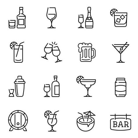 Top Cocktail Stock Vectors, Illustrations & Clip Art - iStock | Cocktail party, Cocktail shaker, Cocktail glass Alcohol Tattoo Ideas, Drinking Tattoos, Alcohol Tattoo, Drink Tattoo, Beer Drawing, Minimalist Cocktail, Wine Tattoo, Beer Tattoos, Cocktail Illustration