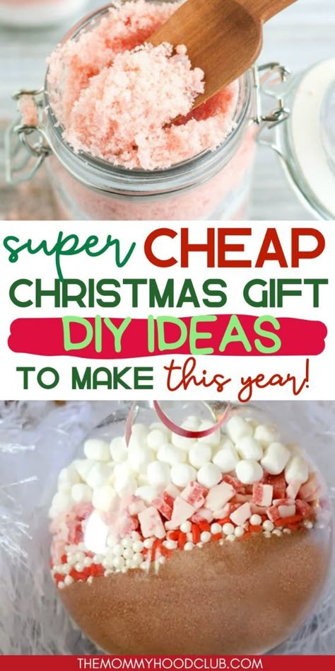 Explore 18 cheap and easy homemade gift ideas perfect for the holidays! These Christmas crafts for craft shows are ideal for creating cheap meaningful Christmas gifts that are both thoughtful and budget-friendly. Whether you’re participating in a homemade gift exchange or crafting for coworkers, friends, neighbors, or teachers, you'll find easy homemade gifts to suit every occasion. Get inspired by frugal Christmas ideas, including DIY Christmas gifts for family, creative DIY Christmas gifts, and unique Christmas gifts DIY. Perfect for making DIY Xmas gifts that are on a budget yet full of love! Diy Christmas Gifts For Staff, Cheap Homemade Christmas Gift Ideas, Easy Office Gifts For Christmas, Cheap Diy Christmas Gifts For Friends, Cheap Diy Xmas Gifts, Large Batch Christmas Gifts, Homemade Christmas Gift For Teacher, Diy Affordable Christmas Gifts, Neighbor Xmas Gifts