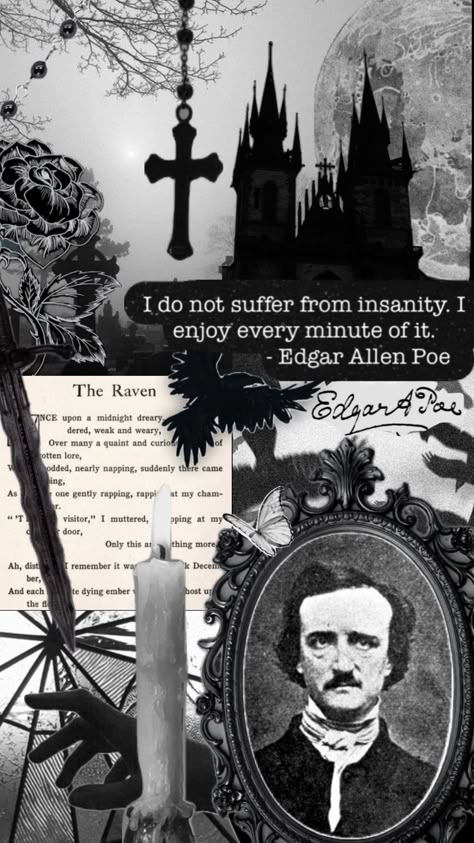 Edgar Allen Poe Edgar Allen Poe Phone Wallpaper, Edgar Allen Poe Picture, Edgar Allen Poe Inspired Art, Edgar Allen Poe Background, Edger Allen Poe Aesthetic, The Raven Edgar Allen Poe Aesthetic, Free Edgar Allen Poe Printables, Edgar Allen Poe Tell Tale Heart, Edgar Allan Poe Aesthetic Wallpaper