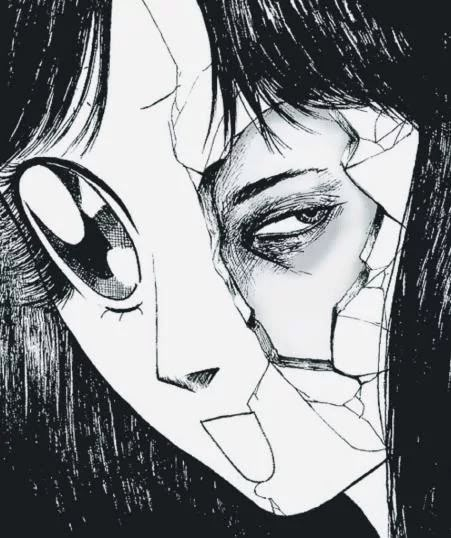 Truth behind anime avatars - 9GAG Anime Avatars, Junji Ito, Eyes Closed, Horror Art, A Drawing, Art Stuff, Manga Art, Drawing Ideas, Art Inspo