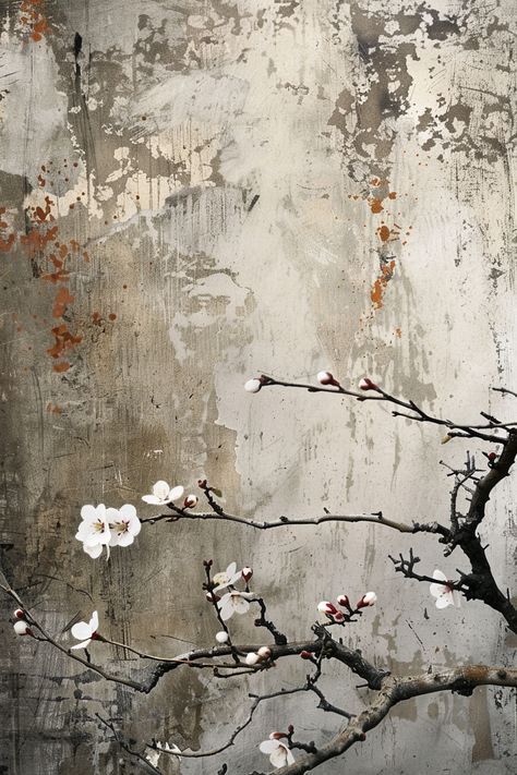 Wabi Sabi Brick Wall, Wabi Sabi Aesthetic Wallpaper, Wabisabi Painting Art, Minimal Painting Ideas, Wabi Sabi Color Palette, Beautiful Painting Ideas, Color Palette Earthy, Wabi Sabi Color, Wabi Sabi Inspiration