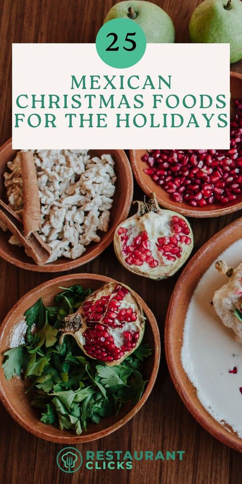 25 Mexican Christmas Recipes to Try Holiday Taco Bar, Latino Christmas Food, Feliz Navidad Christmas Party Food, Christmas Tacos Holidays, Mexican Christmas Party Food, Mexican Dinner Appetizers, Mexican Christmas Eve Dinner, Mexican Christmas Dinner Menu Ideas, Mexican Christmas Food Traditional