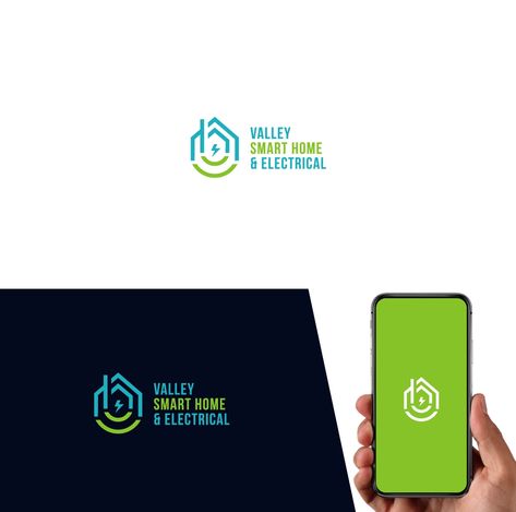 Design #1 by invicto | Smart home logo to appeal to home owners and builders Home Automation Logo, Builders Logo Design, Smart Home Logo, Builders Logo, Appliance Logo, Electrical Logo, Logo Smart, V Logo Design, Smart Logo