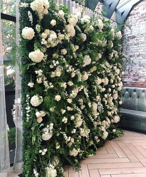 Pretty Wedding Centerpieces, Flower Wall Wedding, Cincinnati Wedding, Flower Walls, Flower Wall Backdrop, Wedding Wall, Floral Event Design, Floral Backdrop, Wall Backdrops