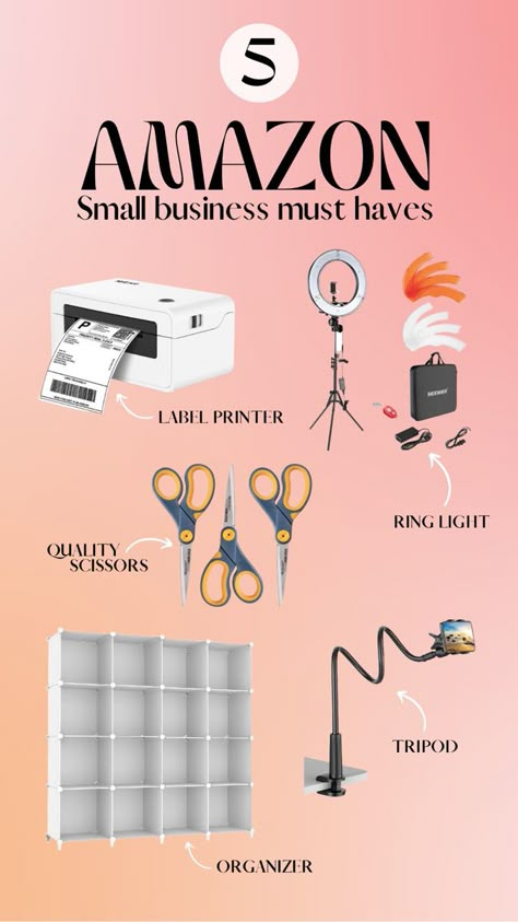 Small Business To Start From Home, Small Business Equipment, What Business Should I Start Ideas, How To Small Business, Small Business Beauty Products, Small Business Decorating Ideas, Gifts Business Ideas, Small Business Set Up In Bedroom, Small Business Essentials List