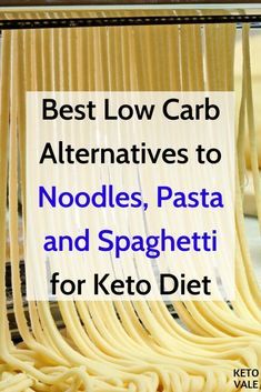 Low Carb Alternatives, Keto Pasta Recipe, Carb Substitutes, Low Carb Spaghetti, Pasta Substitute, Low Carb Noodles, Low Salt Diet, Pasta Alternative, Cucumber Diet