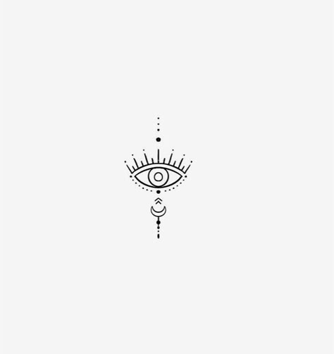 Evil Eye Fine Line Tattoo, Devil Eye Tattoo, Evil Eye Tattoo Behind Ear, Spiritual Eye Tattoo, Greece Tattoo Ideas, Small Evil Eye Tattoo, Ear Lobe Tattoo, Greece Tattoo, Small Face Tattoos