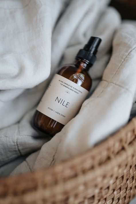 As the first release in our Mindfulness Series with AshlieRené, our limited-edition Nile room + linen spray guides you on a sensory journey, harmoniously fusing the earthy allure of lavender with the natural elegance of amber. As the fragrance unfolds, it uncovers the mysterious depth of black myrrh, tonka bean, clary sage and a hint of Egyptian musk, as if traversing the mystic landscapes of Egypt. Room Spray Photography, Bali Photoshoot, Room And Linen Spray, Egyptian Musk, Room Linen Spray, Skincare Products Photography, Candle Projects, Fabric Freshener, Pillow Mist