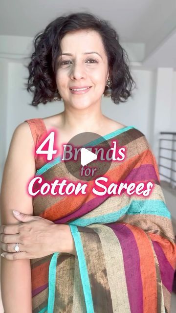 Shweta Mathur on Instagram: "Check out 4 brands to buy cotton sarees 

1. @oaghindia Cotton handloom sarees, tissue, linen, chanderi as well. Very smart and affordable, great for work wear

2. @shreeamore.in Cotton sarees with embroidery and appliqué work, they have a unique collection 

3. @mogasu.goa Mul sarees with quirky prints inspired by Goan houses. They have great styles and colours 

4. @kaisoriindia Gorgeous kota sarees with block prints, they also have maaheshwaris and cotton silks

My saree from @oaghindia 

#saree #sari #cotton #handloom #kota #mulmul #blockprinting #workwear #summer #styletip #wheretobuy" Modern Cotton Saree, Cotton Saree Styling, Handloom Saree Cotton, Goan Houses, Workwear Summer, Mul Cotton Saree, Cotton Printed Saree, Mulmul Cotton Sarees, Appliqué Work