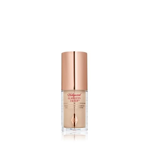 4.5 Medium: Mini Hollywood Flawless Filter Makeup | Charlotte Tilbury Flawless Filter Makeup, Charlotte Tilbury Mini, Filter Makeup, Hollywood Flawless Filter, Makeup Charlotte Tilbury, Mini Skincare, Flawless Filter, Charlotte Tilbury Makeup, Cheek Makeup