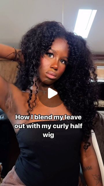 𝓔𝓵𝓵𝓮 𝓑𝓪𝓻𝓫𝓲𝓪𝓷𝓪 💋🖤 on Instagram: "Are you half wig it full wig? 
•
•
•
•
#hairstyleideas #hairstyleoftheday #hairstylevideo #explorepage✨️ #wigbehindhairline #halfwig" Curly Half Wig, Water Wave Wig, Half Wig, Wig Install, Wave Wig, Half Wigs, Full Wigs, August 1, Hair Videos