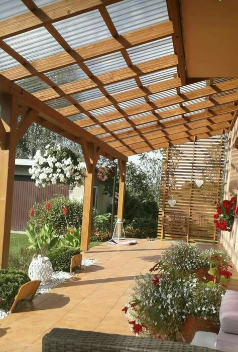 Outdoor Covered Patio, Patio Shade, Have Inspiration, Garden Dining Set, Pergola Patio, Outdoor Decor Backyard, Backyard Makeover, Outdoor Pergola, Patio Designs