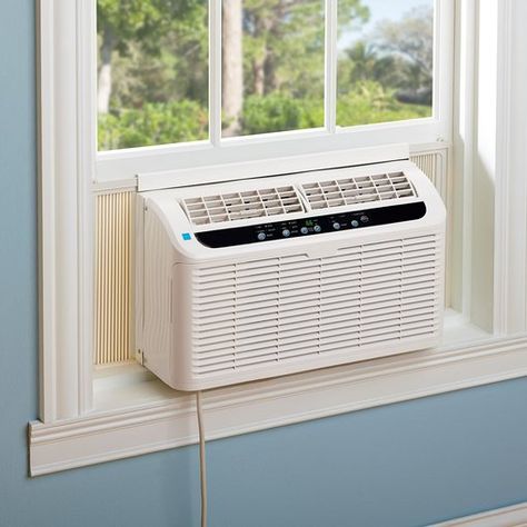 The 10 Best Window Air Conditioners, According to Reviewers Small Room Air Conditioner, Window Unit Air Conditioners, Smart Air Conditioner, Window Ac Unit, Window Ac, House Window Design, Window Air Conditioners, Room Air Conditioner, Hammacher Schlemmer