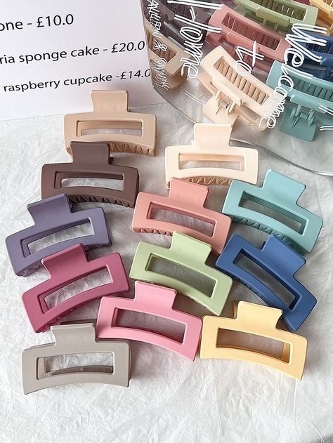 Preppy Accessories, Hair Tie Accessories, Hair Accessories Collection, Hair Accessories Clips, Claw Hair Clips, Jewelry Accessories Ideas, Girly Accessories, Fancy Jewellery, Hair Claws & Clips