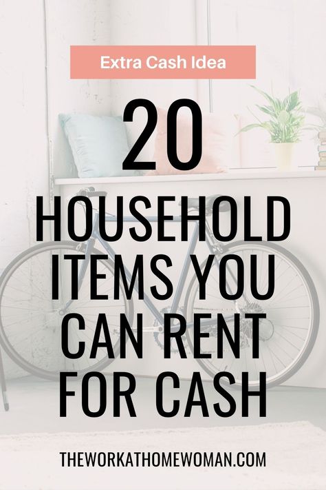 Would you like to start a rental business from home? Not sure what items you can rent for money? Then check out this list of money-making rental ideas! There are 20 legit and unique things you can rent for cash! #extramoney #renting #property #houses #cars Starting A Rental Business, Rent Or Buy A House, Rent Business Ideas, Things To Rent Out For Money, How To Rent Out Your House, Rental Business Ideas, Party Rental Business Ideas, Renting Out Your House, Event Rental Business