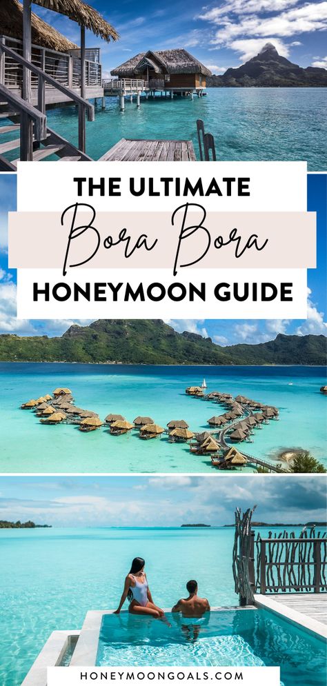 Relaxing Honeymoon Destinations, Sandals Honeymoon Resorts, Ocean Honeymoon, Honeymoon Bungalow, Vacation Spots In United States, Honey Moon Places, Honeymoon Bora Bora, Honeymoon In Bora Bora, Bora Bora Activities