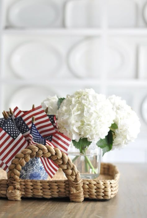 We are sharing some favorite Fourth of July home decorations that you can easily snag online! These are budget friendly, unique and so cute! Farmhouse 4th Of July Decor, Farmhouse 4th Of July, Usa Party, Blue Interiors, Fourth Of July Decorations, 4th Of July Decor, Fourth Of July Decor, Americana Decor, Spring Summer Decor