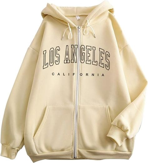 Los Angeles Hoodie, Baggy Outfits, Tunic Tops For Leggings, Cardigan Hoodie, Zipper Hoodies, Hoodies Pullover, Oversize Pullover, Couple Style, Womens Jackets Casual