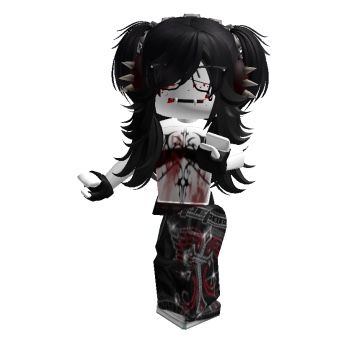 emo roblox fit swag y2k gothic Goth Roblox Avatars, Roblox Emo Outfits, Emo Roblox Avatar, Cool Avatars, Emo Outfits, Y2k Grunge, The Endless, The Millions, Aesthetic Fashion