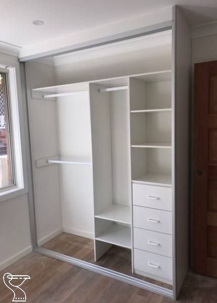 Using Taste and Functionality For Home Organization Bedroom Cupboards, Bedroom Cupboard, Bedroom Cupboard Designs, Closet Layout, Closet Remodel, Small Bedroom Designs, Build A Closet, Sliding Closet Doors, Bedroom Closet Design