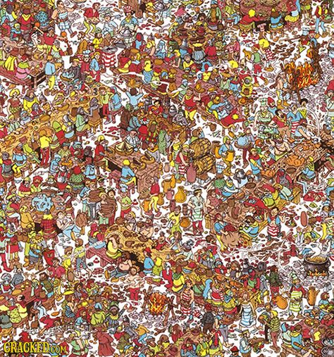 24 Small Things You Don't Miss Until They're Gone | Cracked.com Where's Waldo Pictures, Ou Est Charlie, Where's Wally, Where's Waldo, Wheres Wally, Work Sheet, Wheres Waldo, Hidden Images, Brain Exercise