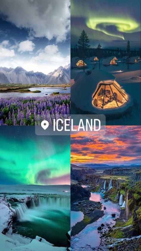 #TravelGoals #Wanderlust #ExploreMore #AdventureAwaits #BucketListTravel #TravelInspiration #TravelAddict #VacationVibes #TravelDiaries #RoamTheWorld Iceland Nature, Travel Infographic, Holiday Travel Destinations, Top Places To Travel, Travel Inspiration Destinations, Adventure Travel Explore, Dream Vacations Destinations, Dream Travel Destinations, Iceland Travel