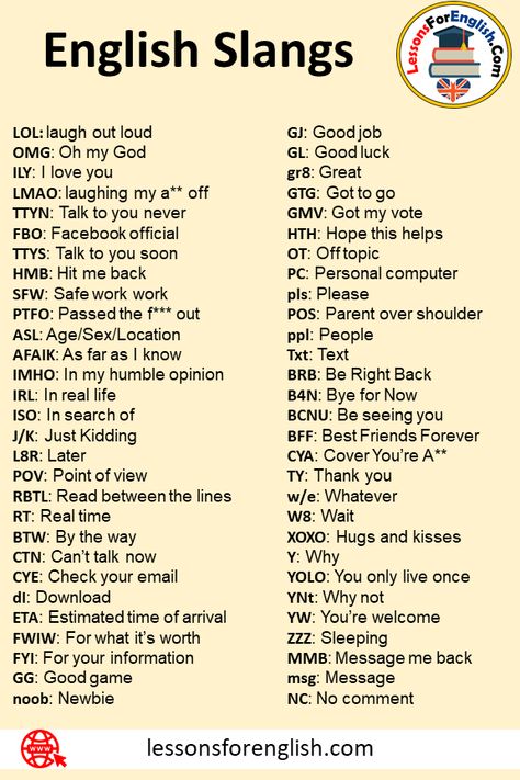 100 English Slangs, Meanings and Example Sentences with Slangs English Slangs English Slangs have evolved over the centuries, changing from one social segment to another. As in other languages, slang words play an effective role in simplifying and accelerating the dialogues of speakers in English. However, it also represents belonging to a certain social circle of society that uses slang expressions. So slangs strips people out of the crowd and breathes new life into the language. Failure law: Other Languages, Another Word For So, Other Languages Words, Circle Name, Slay Meaning, English Expressions, English Slang Words With Meaning, Dialogues In English, English Dialogues