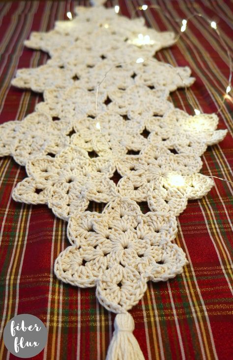 Crochet Table Runners, Crochet Snowflake, Crochet Snowflake Pattern, Crochet Table Runner Pattern, Crochet Holiday, Crochet Xmas, Crochet Table, Crochet Snowflakes, Crochet Table Runner