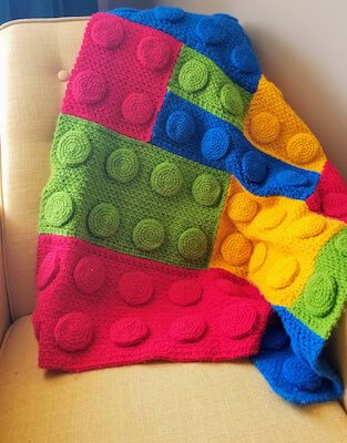 Crochet Lego, Crochet Blanket Designs, Crochet Quilt, Haken Baby, Blanket Patterns, Fun Crochet Projects, Diy Crochet Projects, Free Crochet Patterns, Blanket Designs