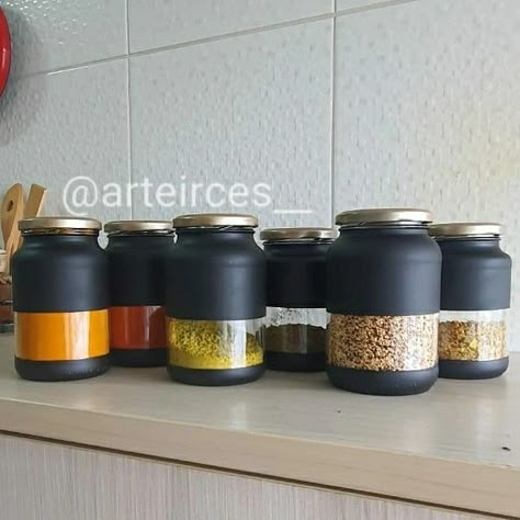 Diy Pot En Verre, Vidros Decorados Ideas, Color Tips, Diy Glass Bottle Crafts, Astuces Diy, Diy Jar Crafts, Glass Bottle Crafts, Jar Diy, Diy Bottle