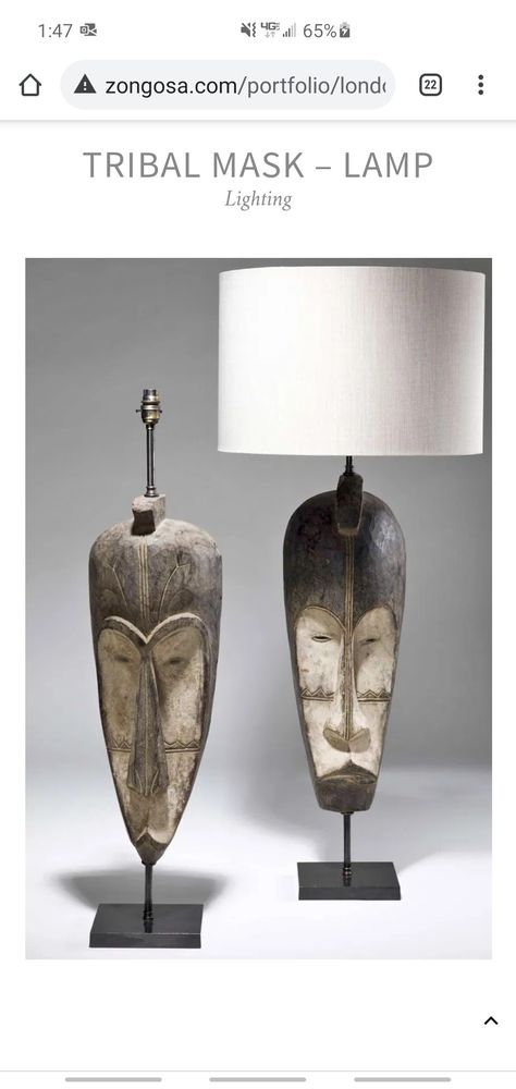 Desert Living Room Decor, African Lamp, African Lighting, Afrohemian Decor, African Bedroom, African Table, Etnic Style, African Room, Unusual Lighting