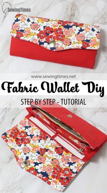 Diy Fabric Purses, Diy Wallet Pattern, Wallet Pattern Free, Wallet Diy, Paper Wallet, Wallet Sewing Pattern, Sew Wallet, Purse Sewing Patterns, Wallet Tutorial