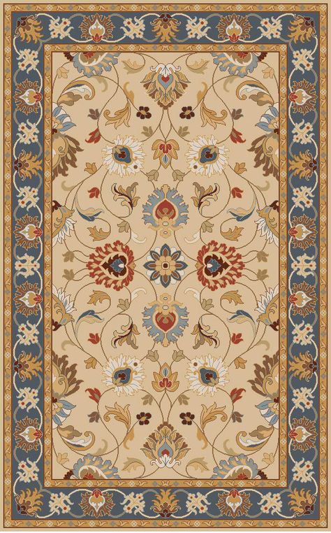 Elegance, sophistication, and grace are just a few words that define the radiant rugs found within the flawless Caesar collection by Surya. Hand Tufted in 100% wool, the timelessness found within each of these perfect pieces embodies a classic charm... Oval Rugs, Home Decor Color, Wool Throw, Blue China, Rectangular Rugs, Throw Rug, Slate Blue, Traditional Rugs, Grey Rugs