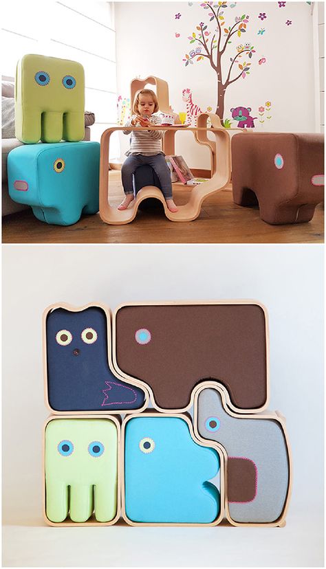 Playful Modular Animal Furniture and Toys For Kids | Animaze Animal Furniture, Kids Bedroom Furniture Sets, Baby Furniture Sets, Kids' Furniture, Children's Furniture, Play Furniture, Diy Furniture Renovation, Kids Interior, Barbie Furniture