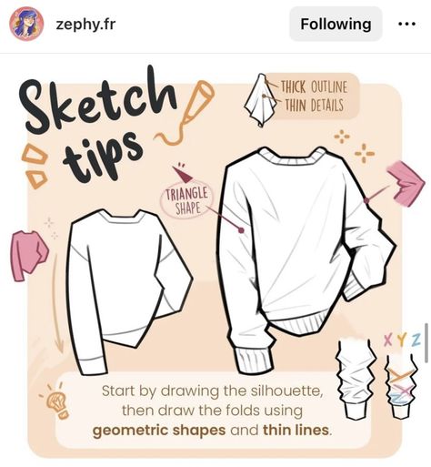 Clothing Folds Tutorial, Clothing Folds, Sketch Tips, Aesthetic Digital Art, Sketchbook Aesthetic, رسم كاريكاتير, الفن الرقمي, Sketching Tips, Human Anatomy Art