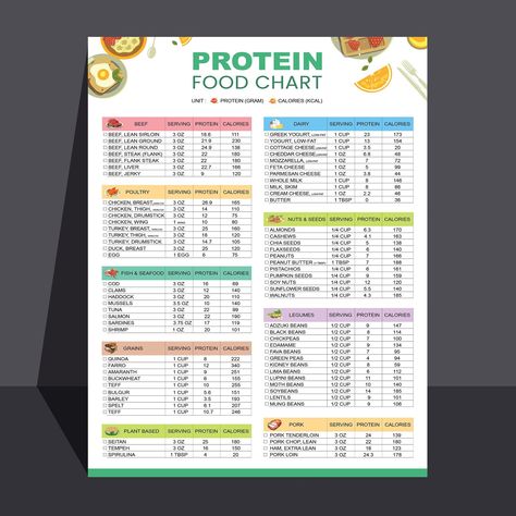 List Of Foods High In Protein, High Protein Low Carb Foods List, High Protein Low Calorie Foods List, List Of High Protein Foods, Protein List Of Foods, 20-30 Grams Of Protein Meals, High Protein Foods Chart, High Protein Daily Meal Plan, High Protein Shopping List