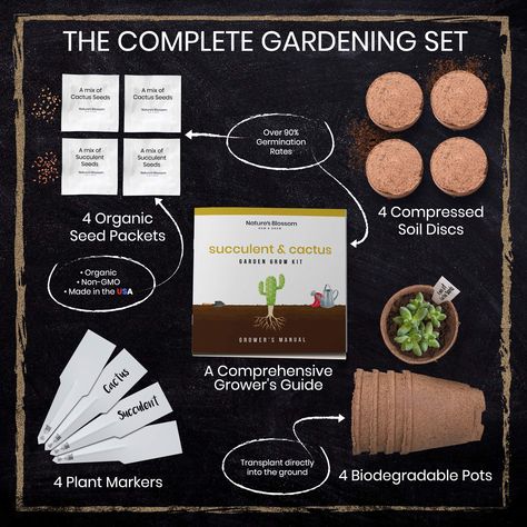 Diy Seed Starter, Plant Markers Diy, Sunflower Growing, Plant Packaging, Cilantro Parsley, Herbal Tea Garden, Seeds Planting, Seed Starter Kit, Grow From Seed